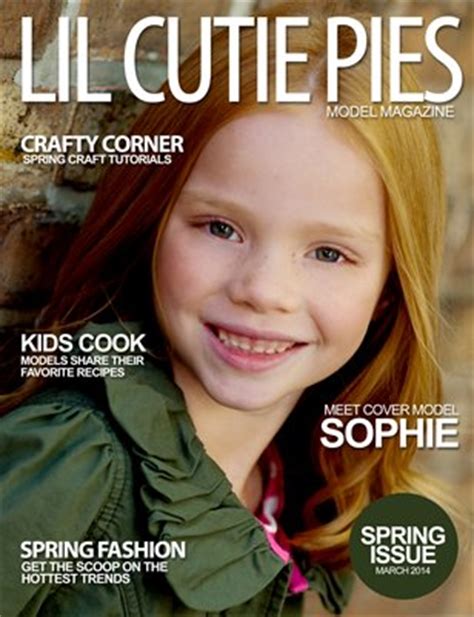 Lil Cutie Pies Model Magazine Sprin MagCloud
