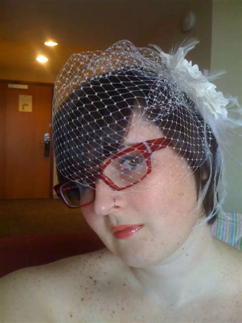 Birdcage Veil Glasses In Bride With Glasses Glasses Birdcage