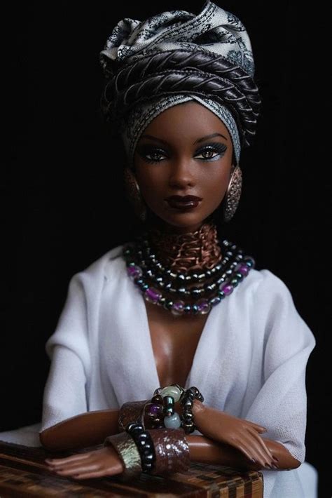 Pin By Joy Jones On Glamazing Fashion Ay Que Fancy Beautiful Barbie Dolls Black Doll Black