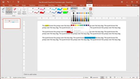 How To Highlight Text In Microsoft Powerpoint Youtube