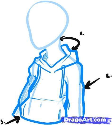 How To Draw Anime Hoodie Sketch 62 Ideas Hoodie Drawing Reference