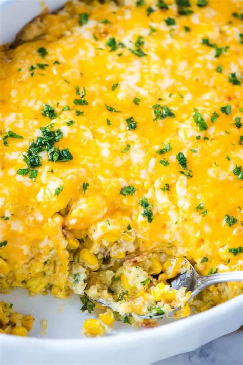 Jiffy Corn Casserole With Cream Cheese And Bacon Adventures Of Mel