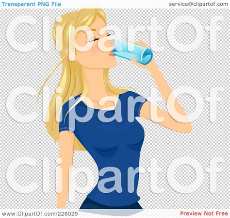 Royalty Free Rf Clipart Illustration Of A Pretty Blond