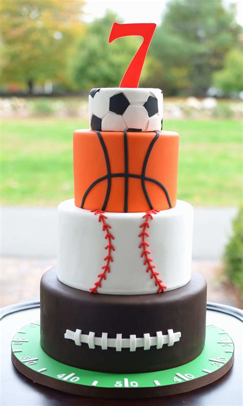 Pin By Urvi Shah On Being Creative Sports Birthday Cakes Boy