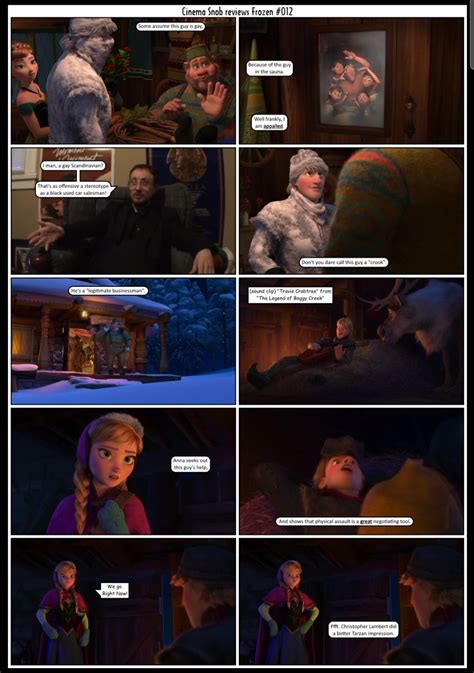 The Cinema Snob Reviews Frozen Frozen Know Your Meme