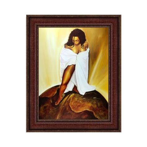Power Of Woman By Kevin Wak Williams Brown Frame The Black Art Depot