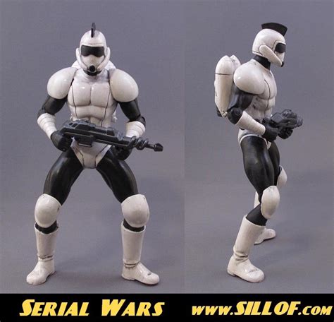 Serial Wars Custom Star Wars Themed Action Figures Gadgetsin