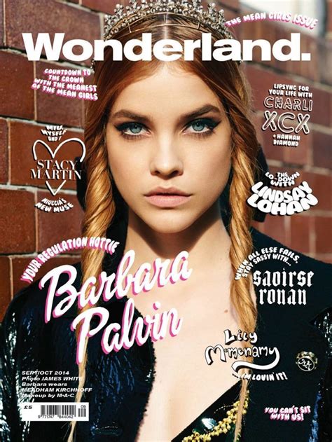 Lindsay Lohan Poses For Wonderland Mean Girls Cover 2014 Wonderland Magazine Barbara Palvin