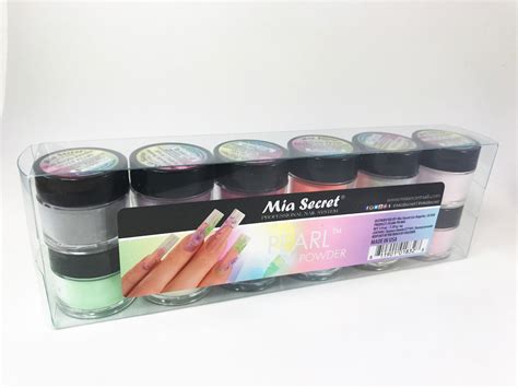 Mia Secret Nail Art Powder Pearl 025oz Single Or 12 Colors Set