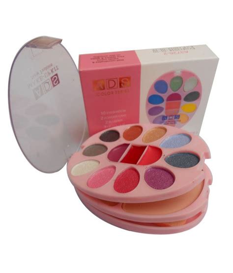 If the recipient is a makeup. ADS Color Series Makeup Kit 10 Eyeshadow + 2 Powder + 2 ...