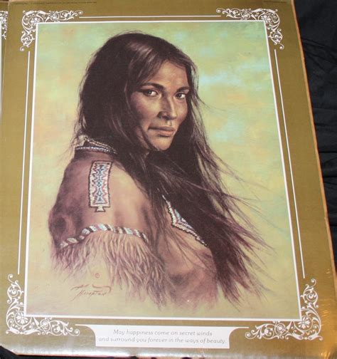 Vintage Bill Hampton Native American Indiannative Prints 1970s