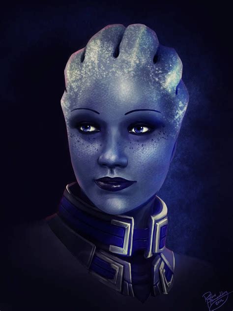 Mass Effect Liara Tsoni By Ruthiebutt On