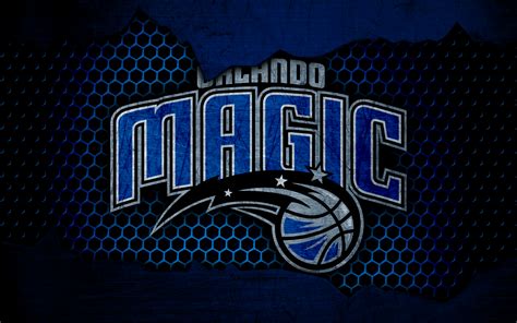 Download Wallpapers Orlando Magic 4k Logo Nba Basketball Eastern