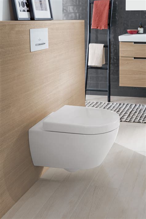 Villeroy And Boch Subway 20 Wall Hung Direct Flush Rimless Wc Pan With