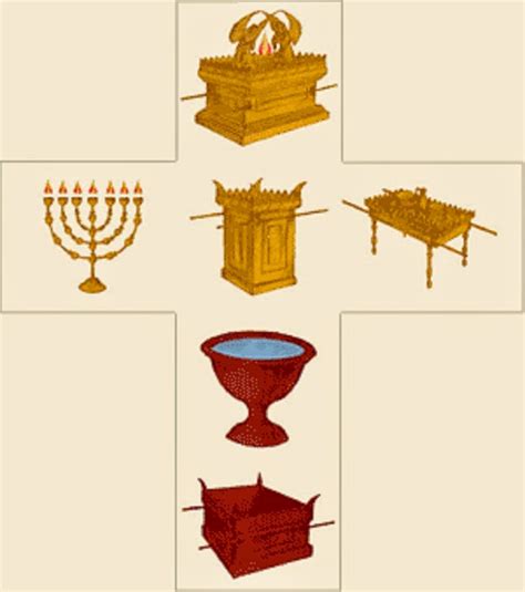 Graphic Tabernaclefurniture 600×678 Tabernacle Of Moses The