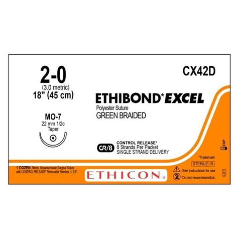 Ethibond Excel Cx42d Suture Henry Schein Medical