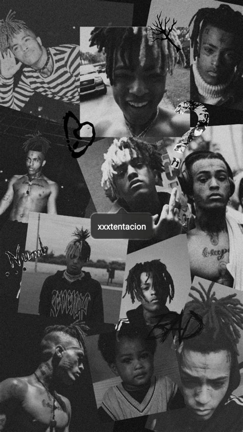 Xxxtentacion Collage Wallpapers Wallpaper Cave