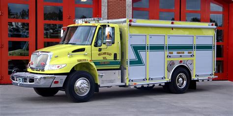 Medium Rescue Fire Truck Bulldog Fire Apparatus
