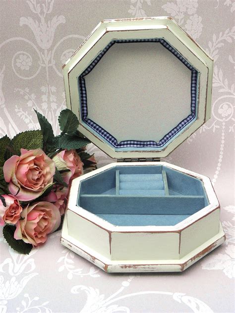 Customisable Order Small Shabby Chic Vintage Jewellery Box Etsy
