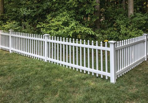 Spaced Picket Fencing - Vinyl Fencing - Barrette Outdoor Living