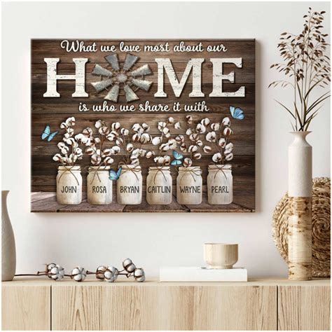 Custom Canvas Prints Personalized Names Ts What We Love Most About