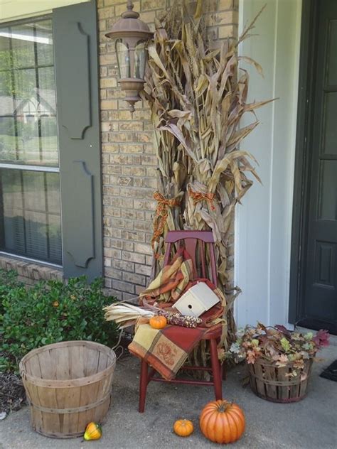 Decorating With Cornstalks Decor Home Decor Holiday Home Decor