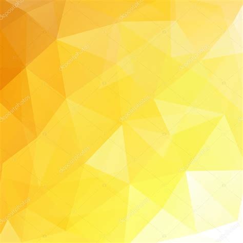 Abstract Polygonal Vector Background Yellow White