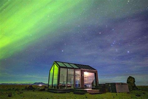 See The Northern Lights From Your Bedroom In This Cozy Glass House In