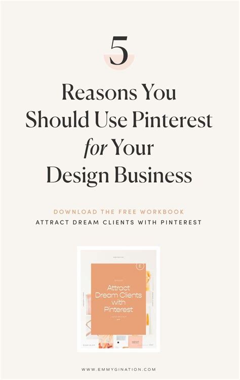 5 Reasons To Use Pinterest For Your Design Business ~ Emmygination