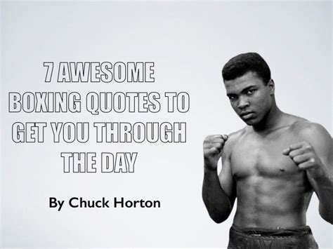 7 Awesome Boxing Quotes To Get You Through The Day