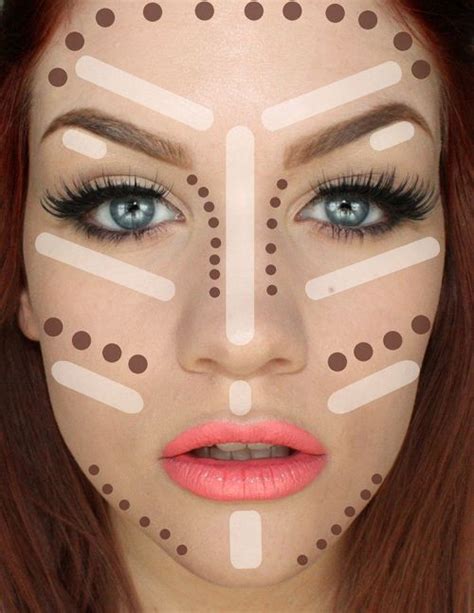 How To Contouring And Highlighting Your Face With Makeup Just Trendy