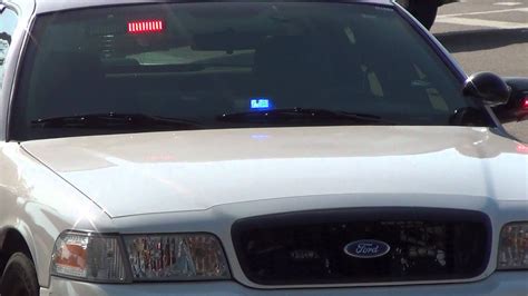 Clearwater Police Unmarked Police Car Lots Of Led Lights Youtube