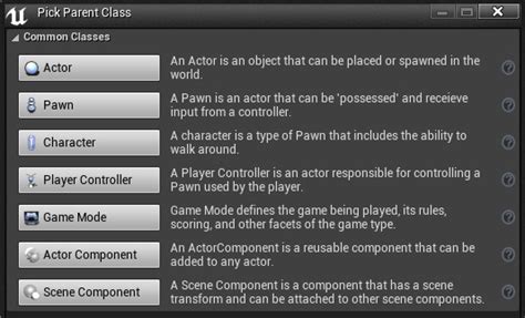 Blueprint Class Assets In Unreal Engine Unreal Engine 51 Documentation