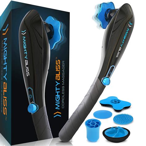 Buy Mighty Bliss Deep Tissue Back And Body Massager Cordless Electric Handheld Percussion Muscle