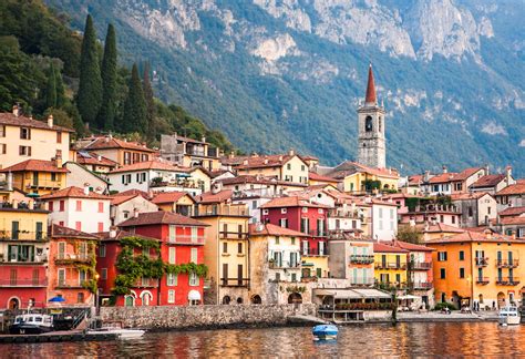 The Town Of Varenna On Lake Como Italy James Brandon Photography