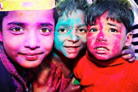 Poras Chaudhary Holi The Festival Of Colors