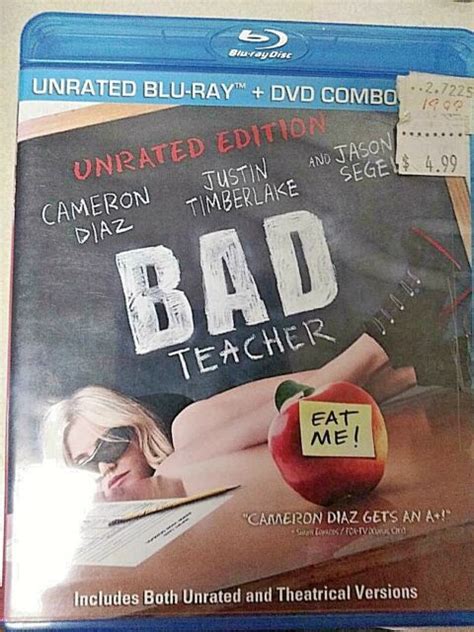 Bad Teacher Blu Raydvd 2011 2 Disc Set For Sale Online Ebay