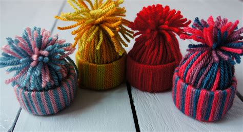 Woolly Hat Ornaments Christines Crafts Full Instructions Hat