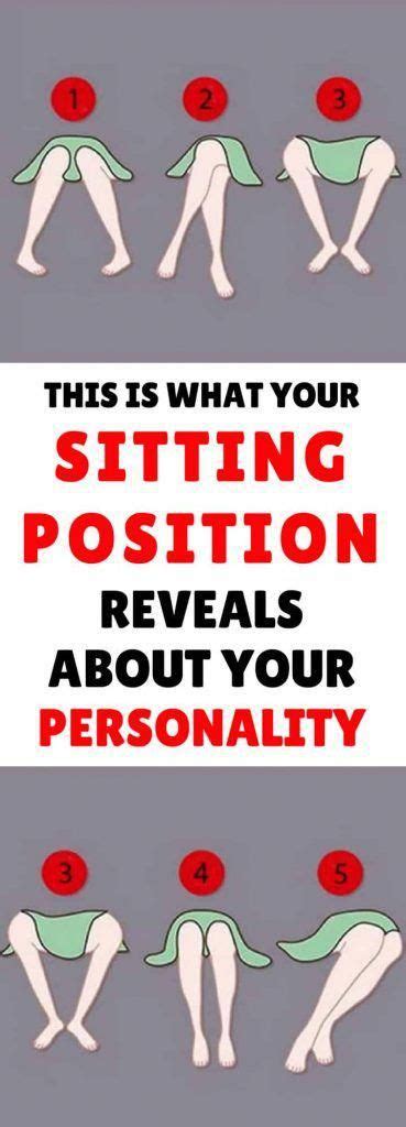 This Is What Your Sitting Position Reveals About Your Personality Sitting Positions