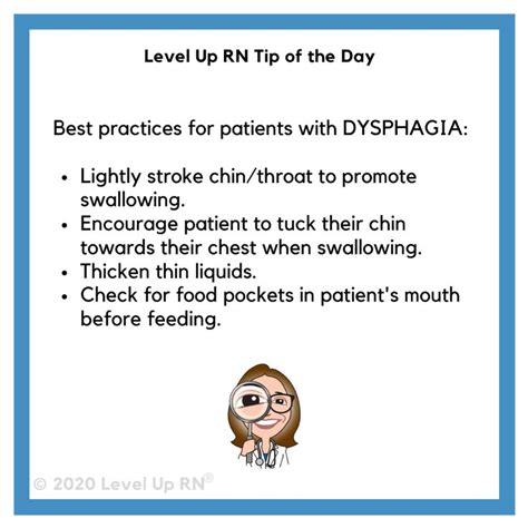 Dysphagia Best Practices Nursing School Survival Nursing School Tips