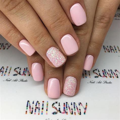 Gorgeous Nail Designs Naildesigns Pink Gel Nails Short Gel Nails Powder Nails