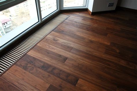 Oiled Natural American Walnut Hardwood Floors Directly Milled By