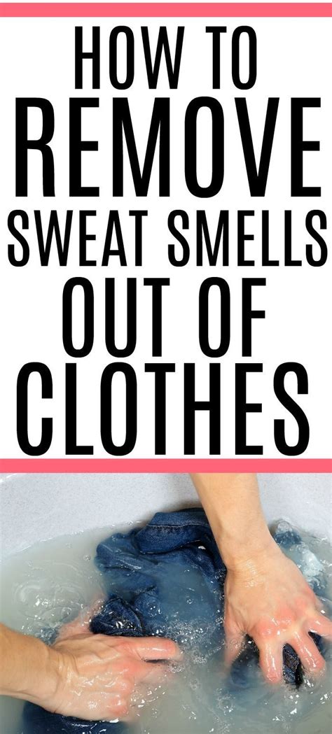 How To Get The Sweat Smell Out Of Clothes Remove Odor From Clothes
