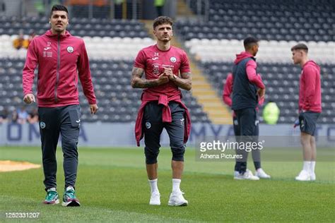 Joel Piroe And Jamie Paterson Of Swansea City Arrive Prior To The News Photo Getty Images
