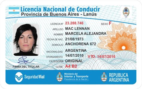 Cómo Es La Licencia Nacional De Conducir Tránsito Córdoba