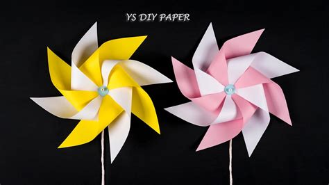Origami How To Make Paper Windmill Windmill Making Tutorial Youtube