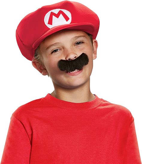 Buy Disguise Inc Super Mario Brothers Mario Kids Hat And Mustache