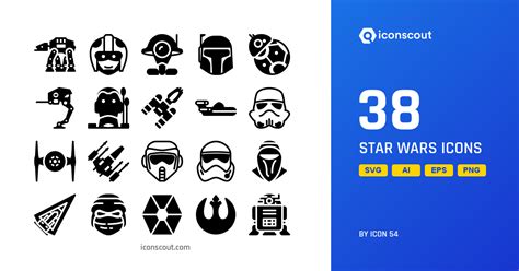Download Star Wars Icon Pack Available In Svg Png And Icon Fonts