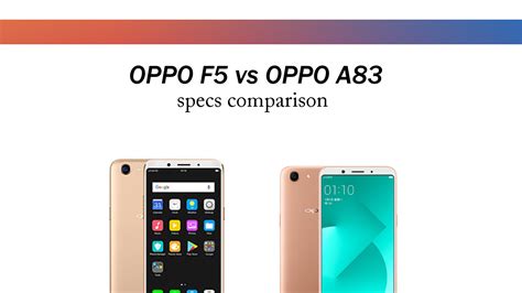 Oppo f1 plus is available on flipkart at rs. OPPO F5 vs OPPO A83: What's the Difference?