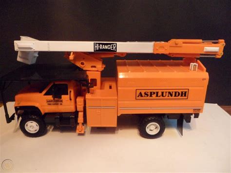 Dg Productions Asplundh Tree Service Bucket Truck Bank With Chipper Nib